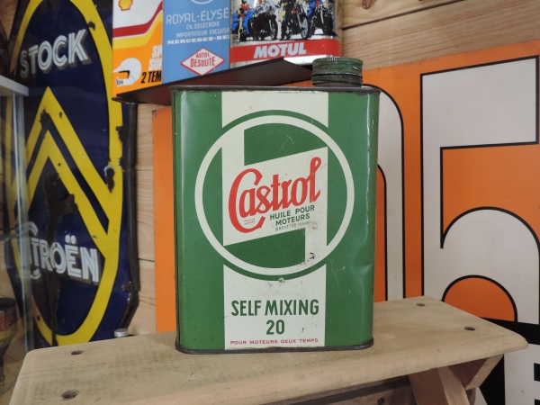 Bidon d'huile Castrol
