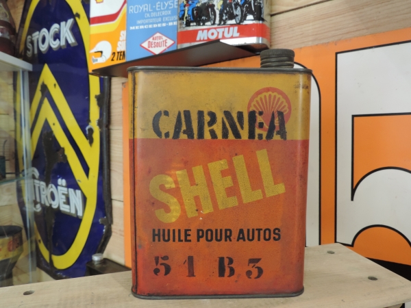 Bidon d'huile SHELL