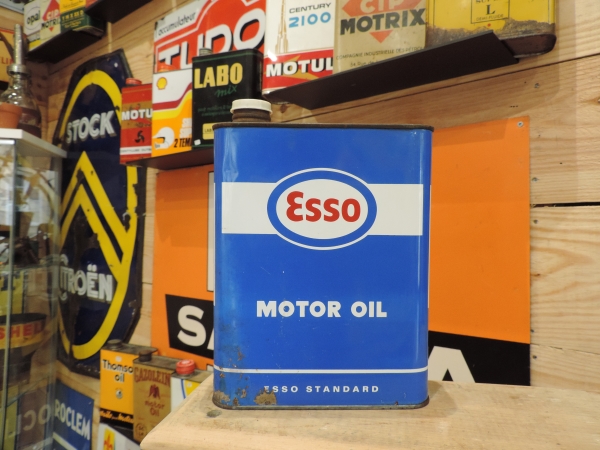 Bidon d'huile Esso