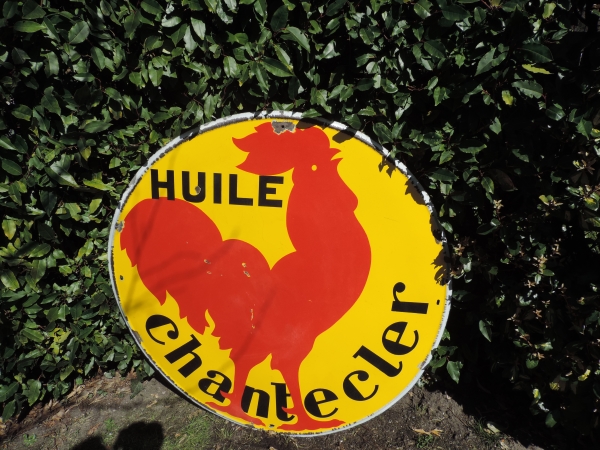 Plaque &eacute;maill&eacute;e CHANTECLERC- DSCN1197.JPG