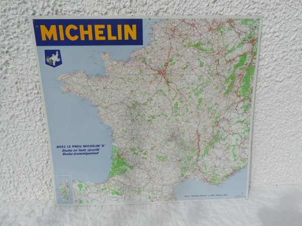 Carte de FRANCE MICHELIN