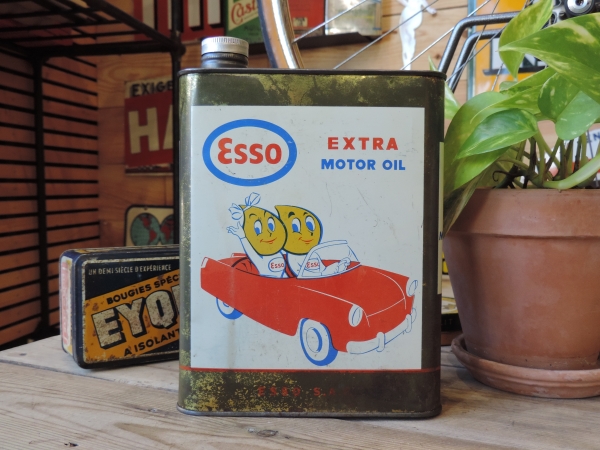 Bidon d'huile ESSO