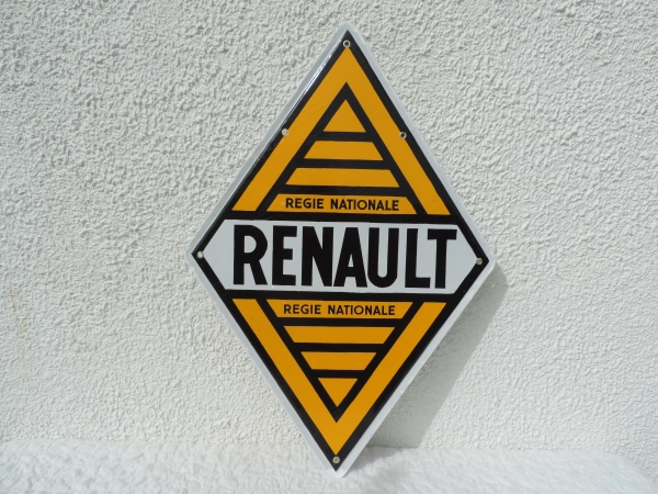 Plaque &eacute;maill&eacute;e RENAULT- DSCN1340.JPG