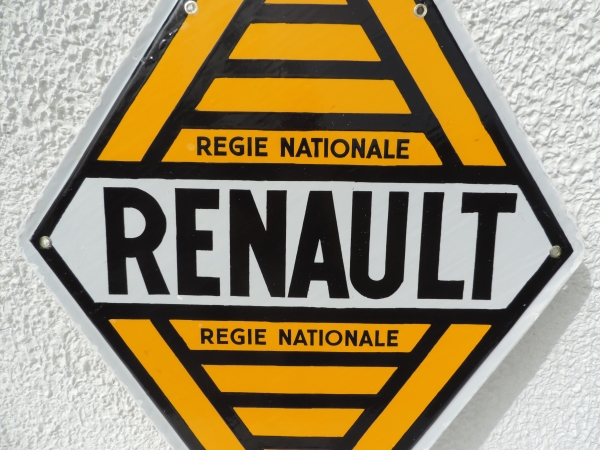 Plaque &eacute;maill&eacute;e RENAULT- DSCN1341.JPG