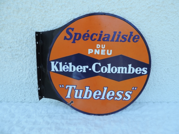 Plaque &eacute;maill&eacute;e KLEBER-COLOMBES- DSCN1528.JPG