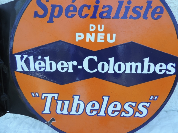 Plaque &eacute;maill&eacute;e KLEBER-COLOMBES- DSCN1531.JPG