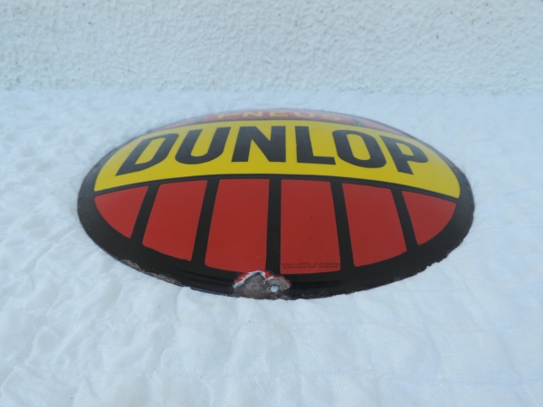 Plaque &eacute;maill&eacute;e DUNLOP- DSCN1537.JPG