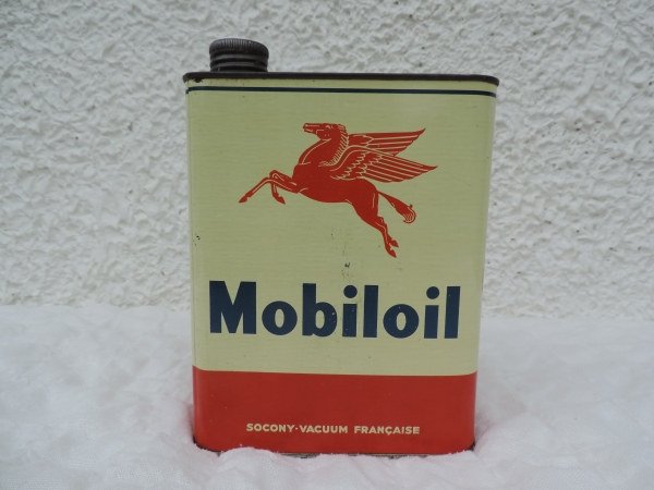 Bidon d'huile MOBILOIL