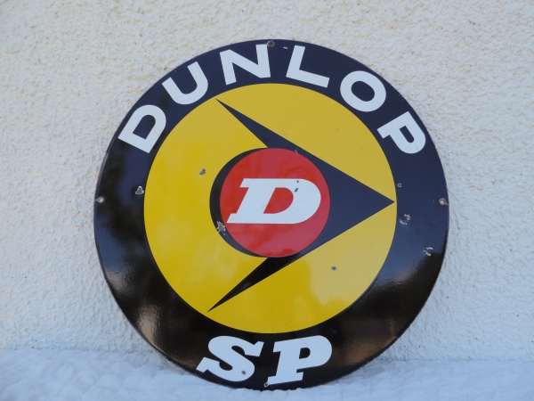 Plaque &eacute;maill&eacute;e DUNLOP- DSCN2120.JPG