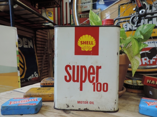 Bidon d'huile SHELL