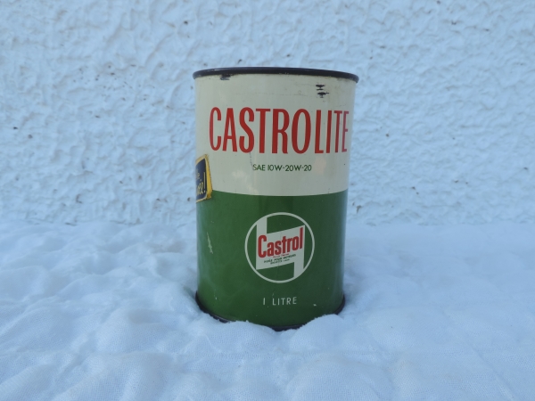 Bidon d'huile CASTROL