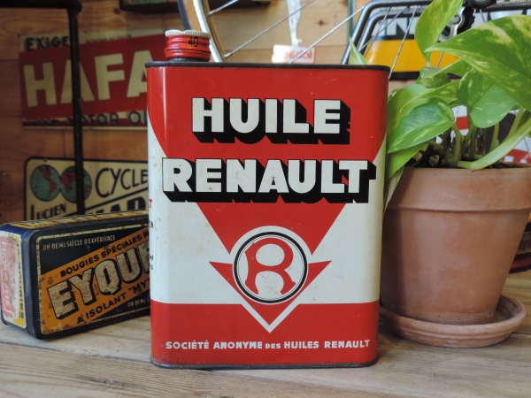 Bidon d'huile Huile Renault