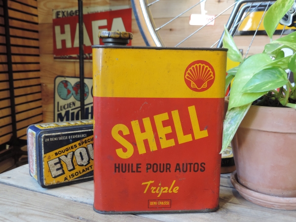 Bidon d'huile SHELL