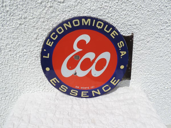 Plaque &eacute;maill&eacute;e ECO drapeau- DSCN5216.JPG