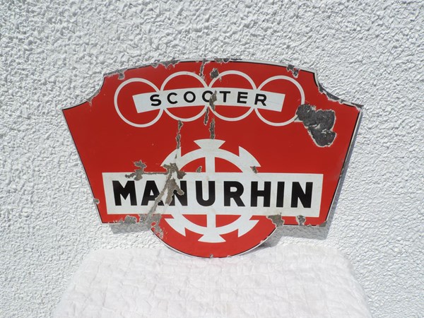 Plaque &eacute;maill&eacute;e Manurhin- DSCN5223.JPG