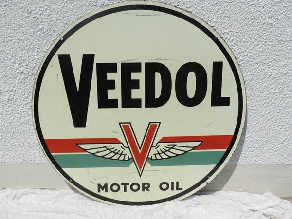 Tôle publicitaire Veedol Motor Oil