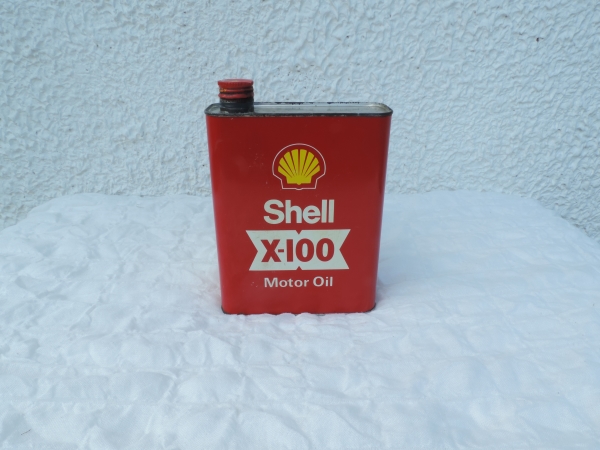 Bidon huile Shell