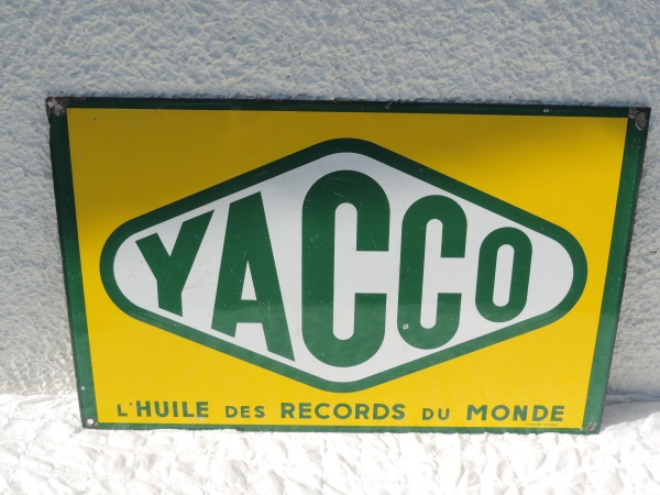 Plaque &eacute;maill&eacute;e Yacco- DSCN6947.JPG