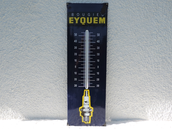 Thermomètre émaillé Eyquem