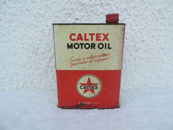 Bidon d'huile Caltex