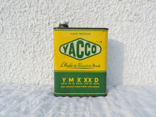 Bidon d'huile Yacco