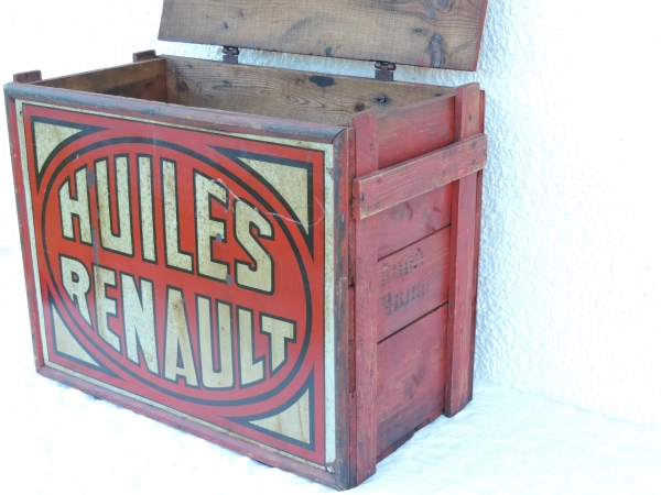 Caisse &agrave; bidons d'huile Huiles Renault- DSCN7804.JPG
