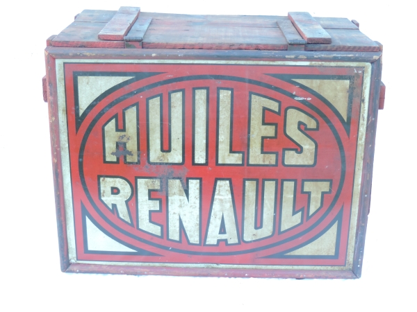 Caisse &agrave; bidons d'huile Huiles Renault- DSCN7806.JPG
