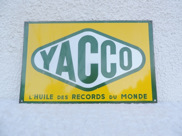 Plaque &eacute;maill&eacute;e Yacco- DSCN7991.JPG