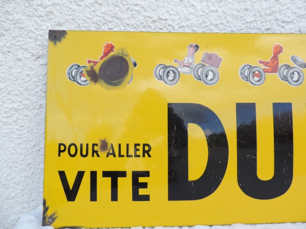 Plaque &eacute;maill&eacute;e DUNLOP- DSCN8491.JPG