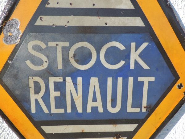 Plaque emaill&eacute;e RENAULT- DSCN9057.JPG