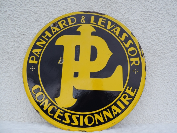 Plaque &eacute;maill&eacute;e Panhard & Levassor- DSCN9198.JPG