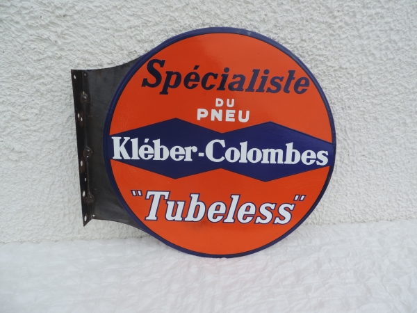 Plaque &eacute;maill&eacute;e Kl&eacute;ber Colombes- DSCN9320.JPG