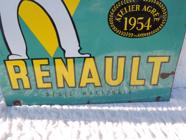 Plaque &eacute;maill&eacute;e RENAULT- abcd1146.JPG