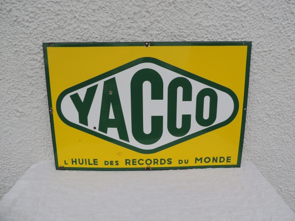 Plaque &eacute;maill&eacute;e YACCO