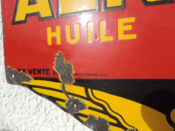 Plaque &eacute;maill&eacute;e AEROSHELL- abcd2464.JPG