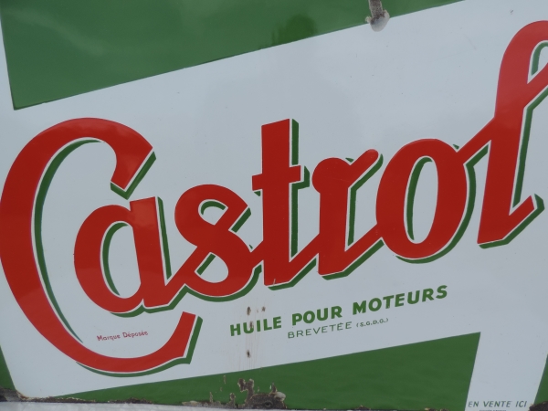 Plaque &eacute;maill&eacute;e CASTROL- abcd2649.JPG