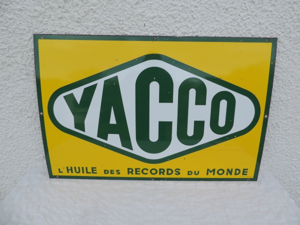 Plaque &eacute;maill&eacute;e YACCO