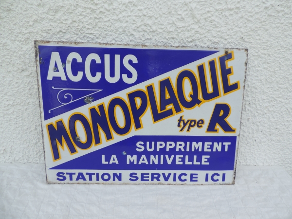 Plaque &eacute;maill&eacute;e MONOPLAQUE- abcd2701.JPG