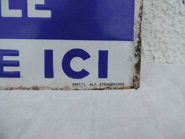 Plaque &eacute;maill&eacute;e MONOPLAQUE- abcd2702.JPG