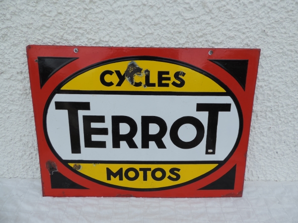 Plaque &eacute;maill&eacute;e TERROT- abcd2707.JPG