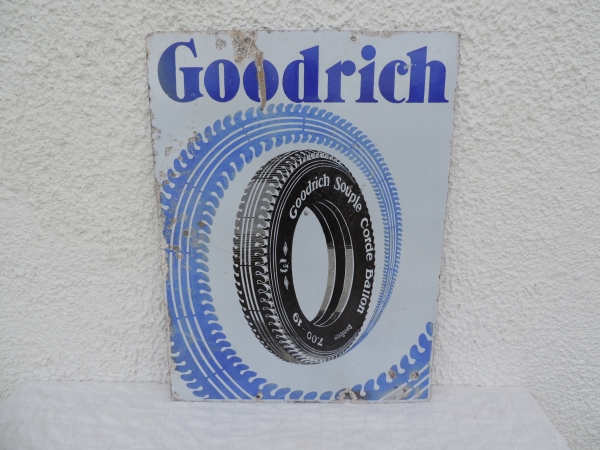Plaque &eacute;maill&eacute;e GOODRICH