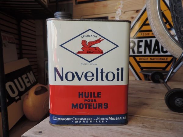 Bidon d'huile Noveltoil