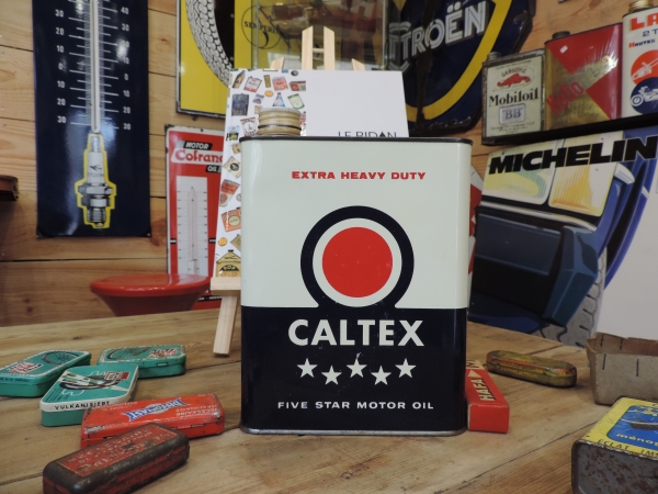 Bidon d'huile Caltex