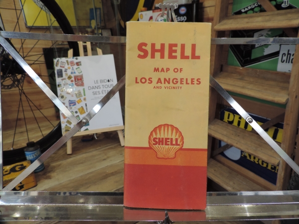 Carte routi&egrave;re Shell