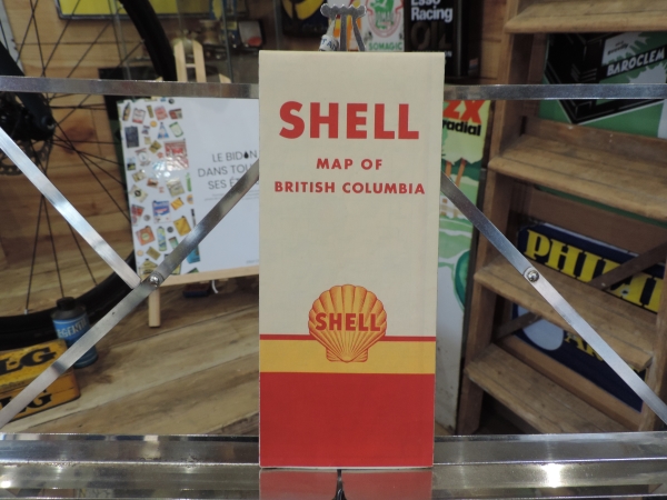 Carte routi&egrave;re Shell