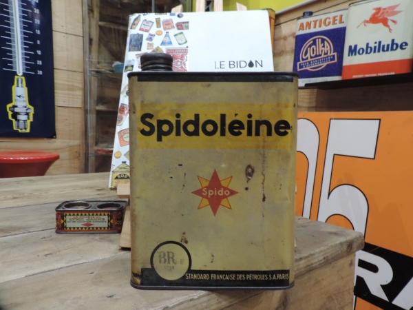 Bidon d'huile Spidol&eacute;ine