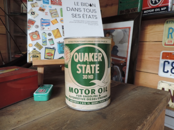 Bidon d'huile Quaker State
