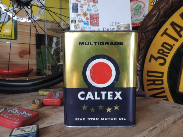 Bidon d'huile Caltex