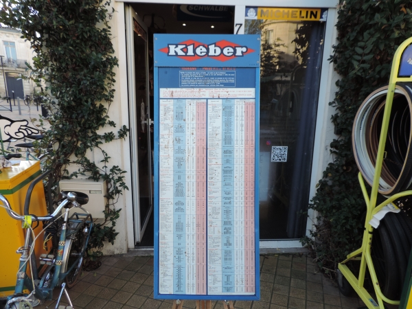 T&ocirc;le de gonflage Kl&eacute;ber
