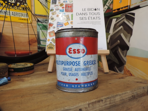 Pot de graisse Esso